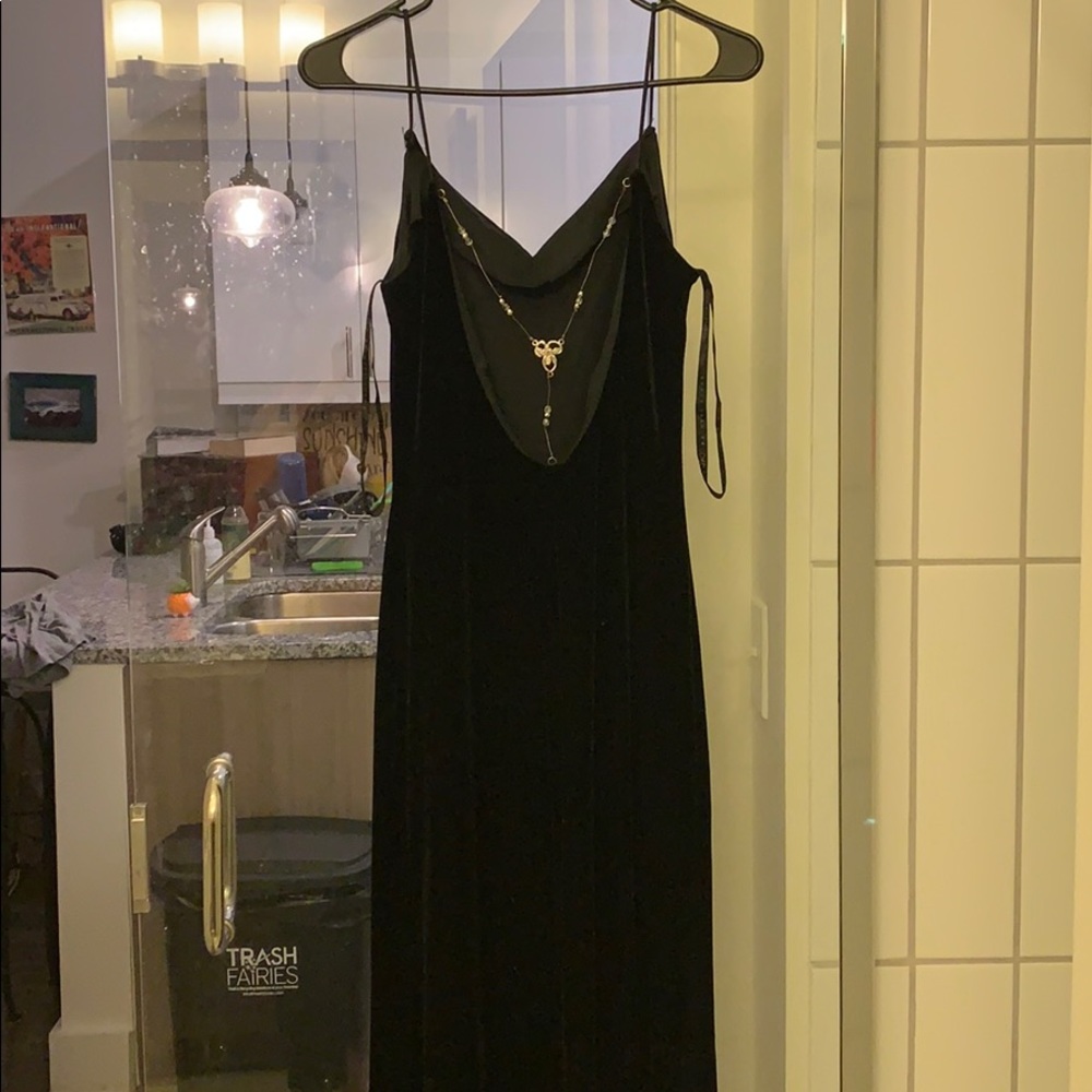 Vintage velvet gown